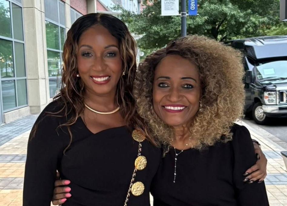 Shon Lowe and her mother